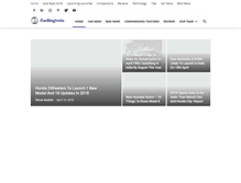 Tablet Screenshot of carblogindia.com